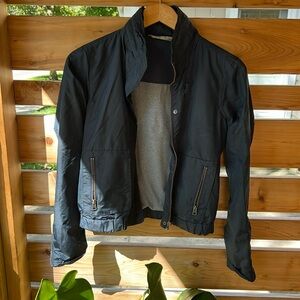 Athleta XS Bomber Jacket w Hood